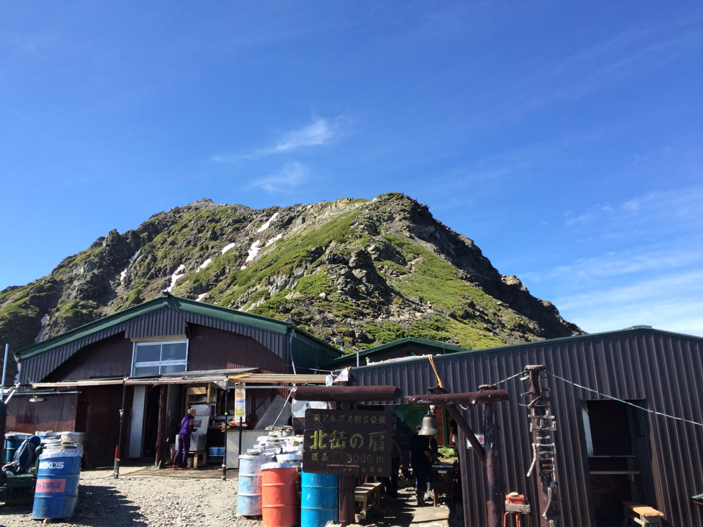 北岳肩の小屋の山トイレ写真1