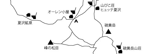 八ヶ岳トイレマップ