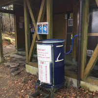 大菩薩峠 介山荘横トイレの登山トイレ