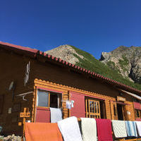荒川三山 荒川小屋の登山トイレ