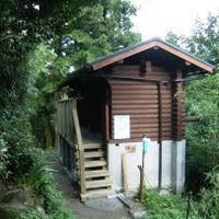 宝満山 キャンプセンタートイレの登山トイレ