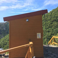 荒川三山 荒川小屋の登山トイレ