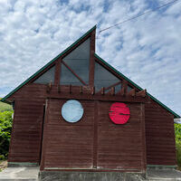 礼文島　浜中公衆トイレの登山トイレ