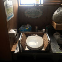 越後駒ヶ岳 駒の小屋の登山トイレ