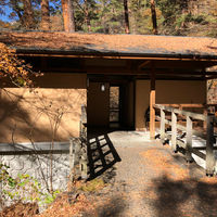 昇仙峡 愛のかけ橋近くトイレの登山トイレ