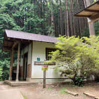 高山不動公衆トイレの登山トイレ