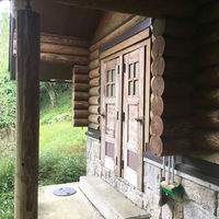 行者還岳 行者還避難小屋の登山トイレ