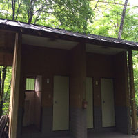 鳳凰三山 青木鉱泉の登山トイレ